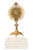 EUCHARISTIC ADORATION PRAYER CARD